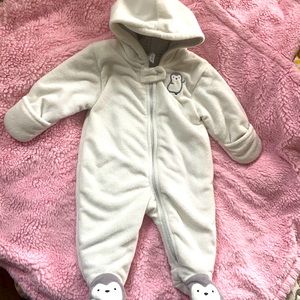 Plush and cozy full sleeve sleeper